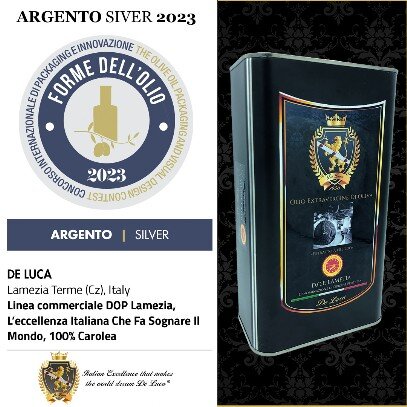 I Migliori Oli d'oliva in Italia Il migliore Olio d'oliva di Italia De Luca