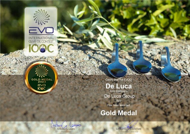 EVO INTERNATIONAL OLIVE OIL CONTEST GOLD MEDAL 2023